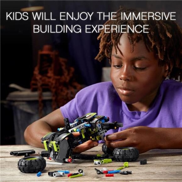 Technic Monster Jam Grave Digger 42118 Set - Truck Toy to Off-Road Buggy - Picture 3 of 7